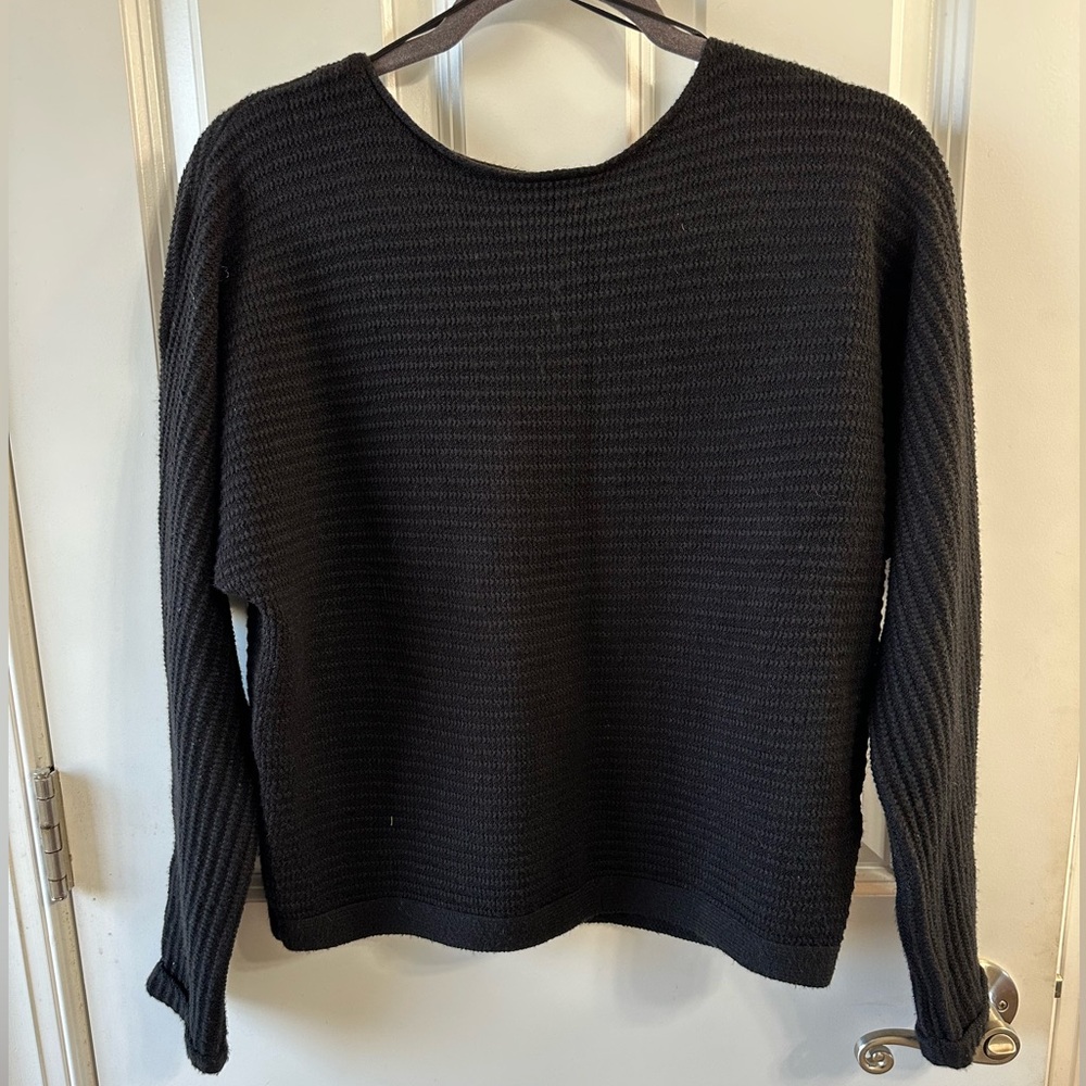 Tahari black Knit Sweater